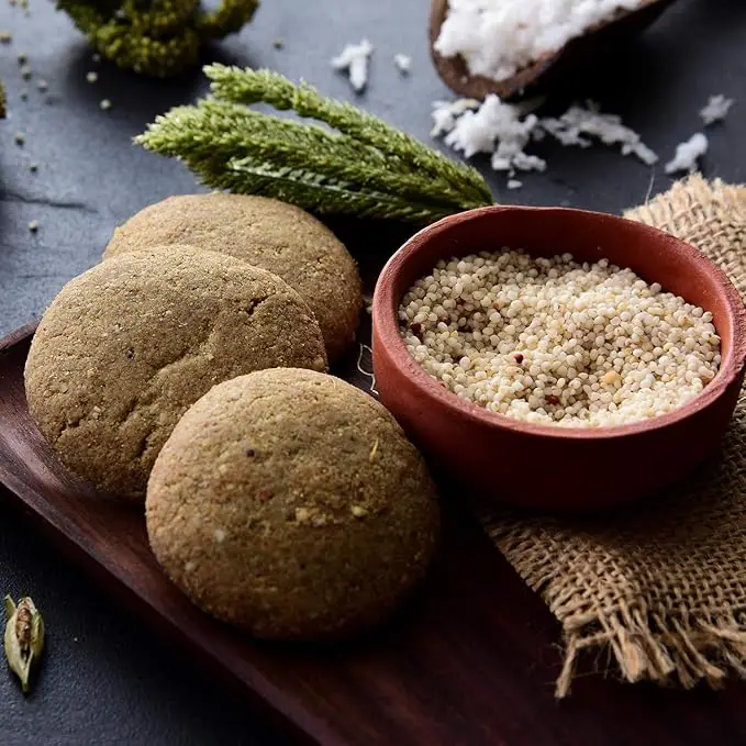 Pearl Millet Coconut Cookies 12 pearl millet cookies